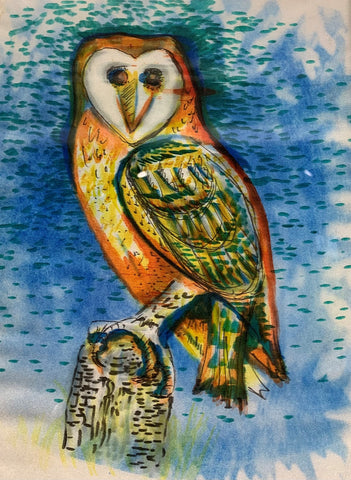 Winter Owl - Julieann Fullarton