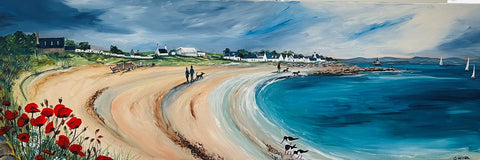 On the beach, Portmahomack - Sheenagh Harrison