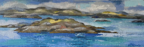 Slate Islands from Isle of Luing - Christine Callum McInally