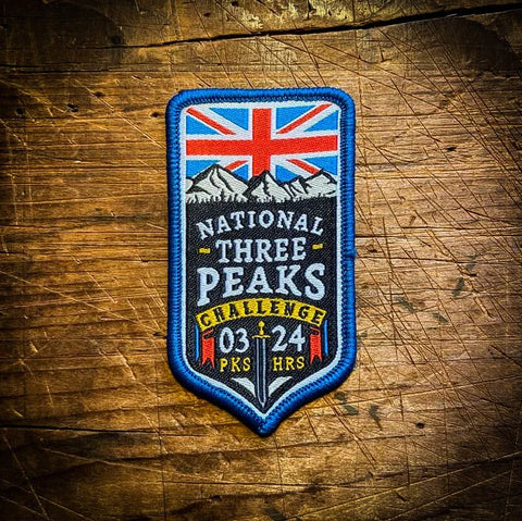 UK National Three Peaks Challenge patch